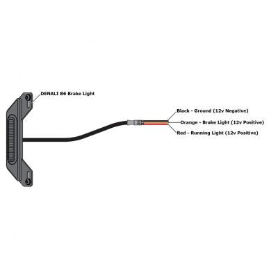 DENALI B6 Luz de freno LED